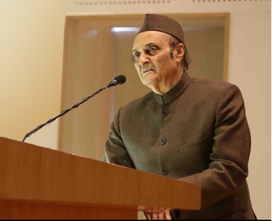 Dr. Karan Singh, MP and Chairperson, NU