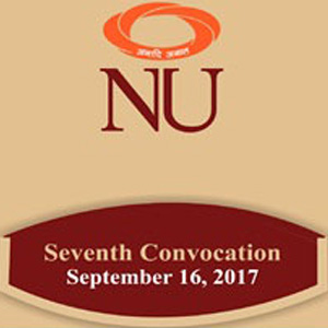 NU Seventh Convocation, Sept. 16, 2017