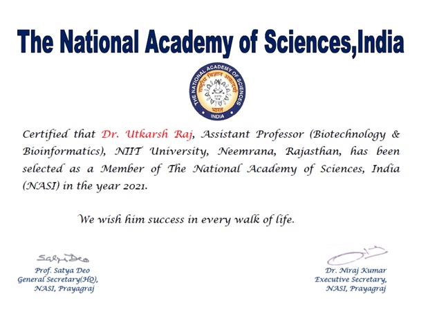 national academy of sciences india