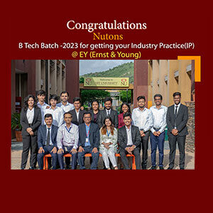B Tech Batch - 2023 Industry Practice(IP) @ EY (Ernst & Young)