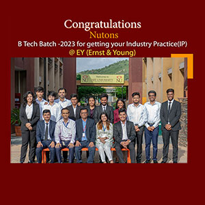 B Tech Batch - 2023 Industry Practice(IP) @ EY (Ernst & Young)