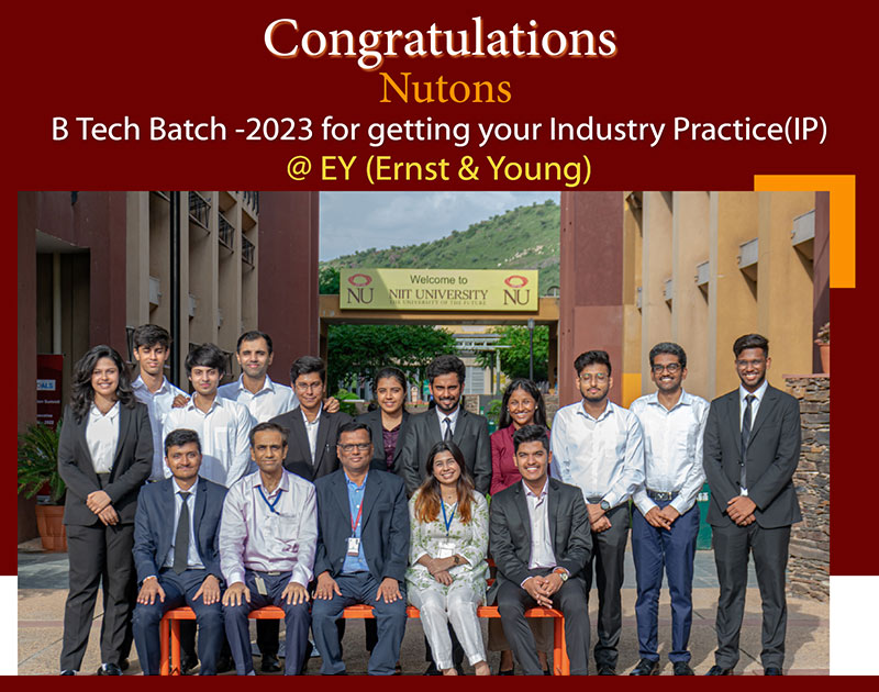 B Tech Batch - 2023 Industry Practice(IP) @ EY (Ernst & Young)