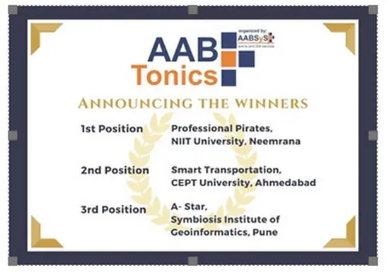 AAB Tonics Winner List