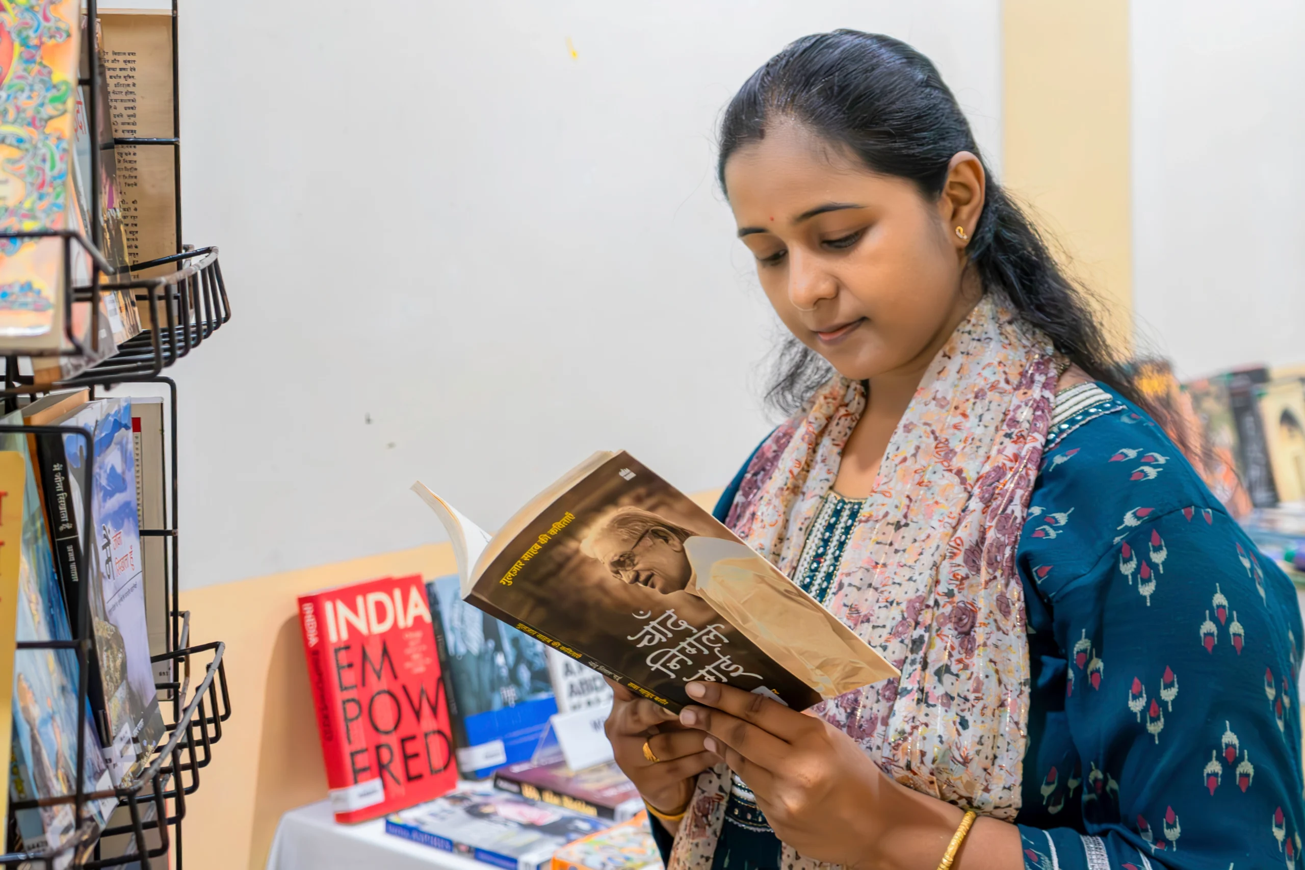 NU LIRC hosts a book exhibition on National Librarians Day