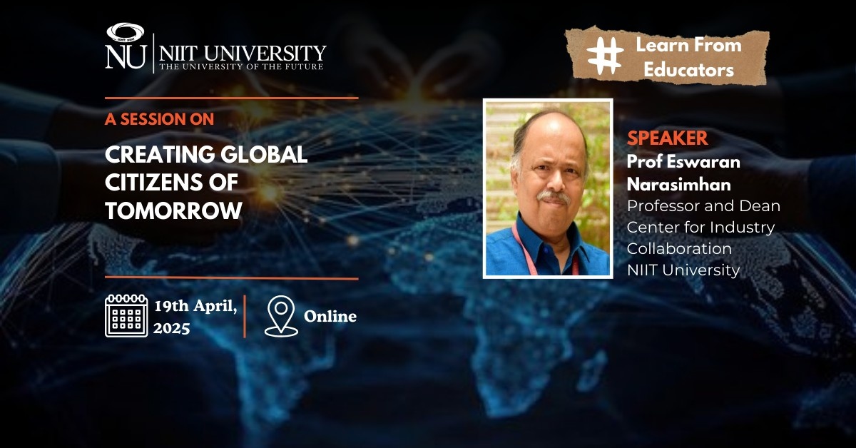 Global Citizens of Tomorrow | A Motivational Session by Professor Eswaran